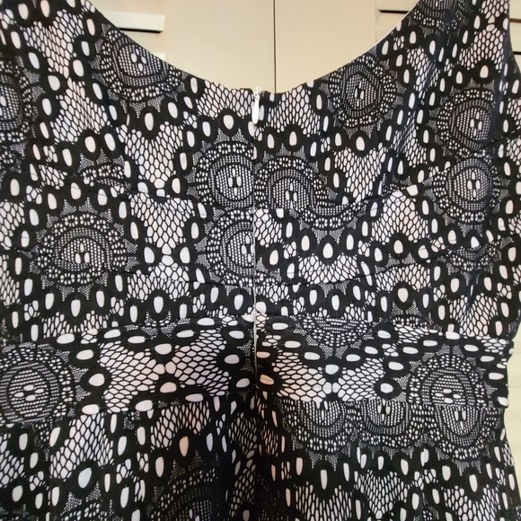 Anthropologie Hazel Black Lace Dress with Pockets - Picture 8 of 16